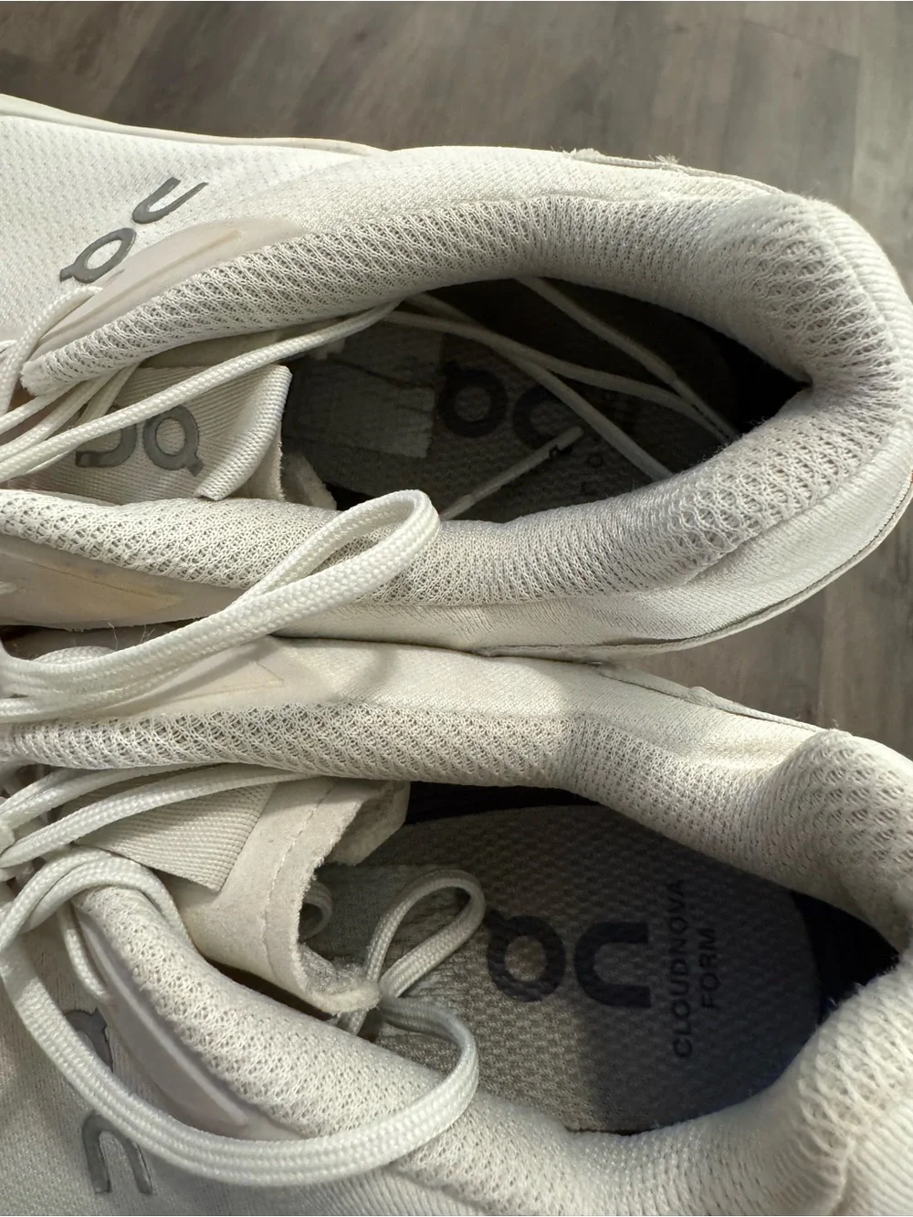 On Running White Men's Performance Running Shoes